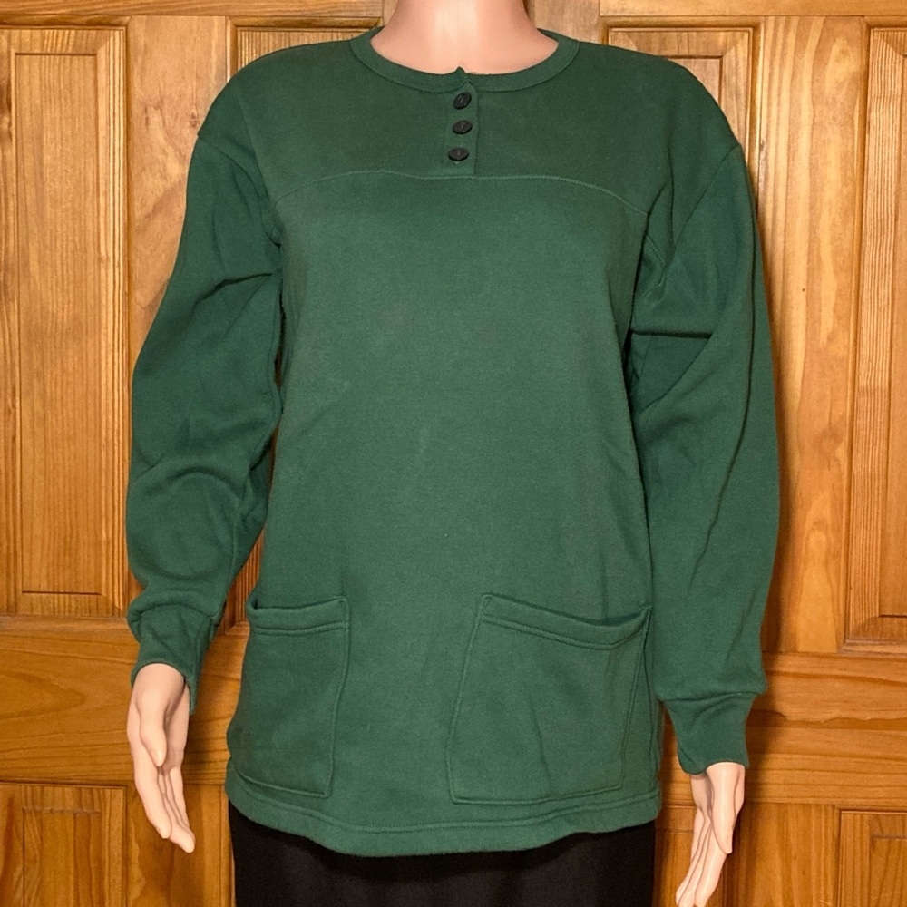 NWOT Vintage 90s Anthony Richards Fleece Top Size L